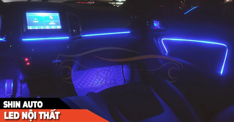 Độ đèn led gầm taplo ô tô