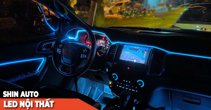 Đèn LED nội thất ô tô đẹp