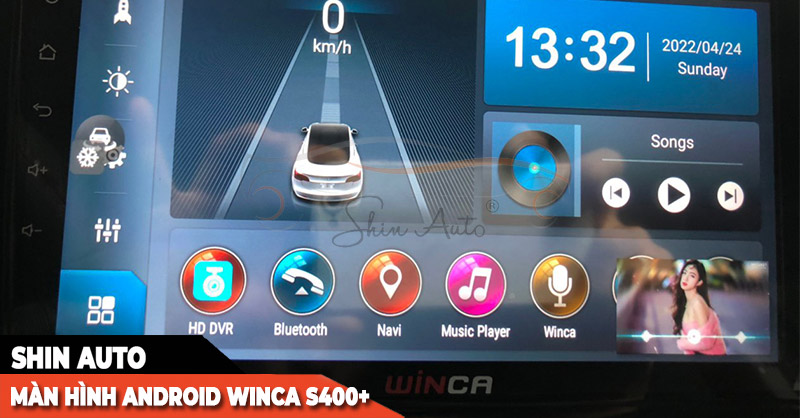 Màn hình android Winca S400+ là phiên bản thuộc phân khúc tầm trung, cao cấp của Winca